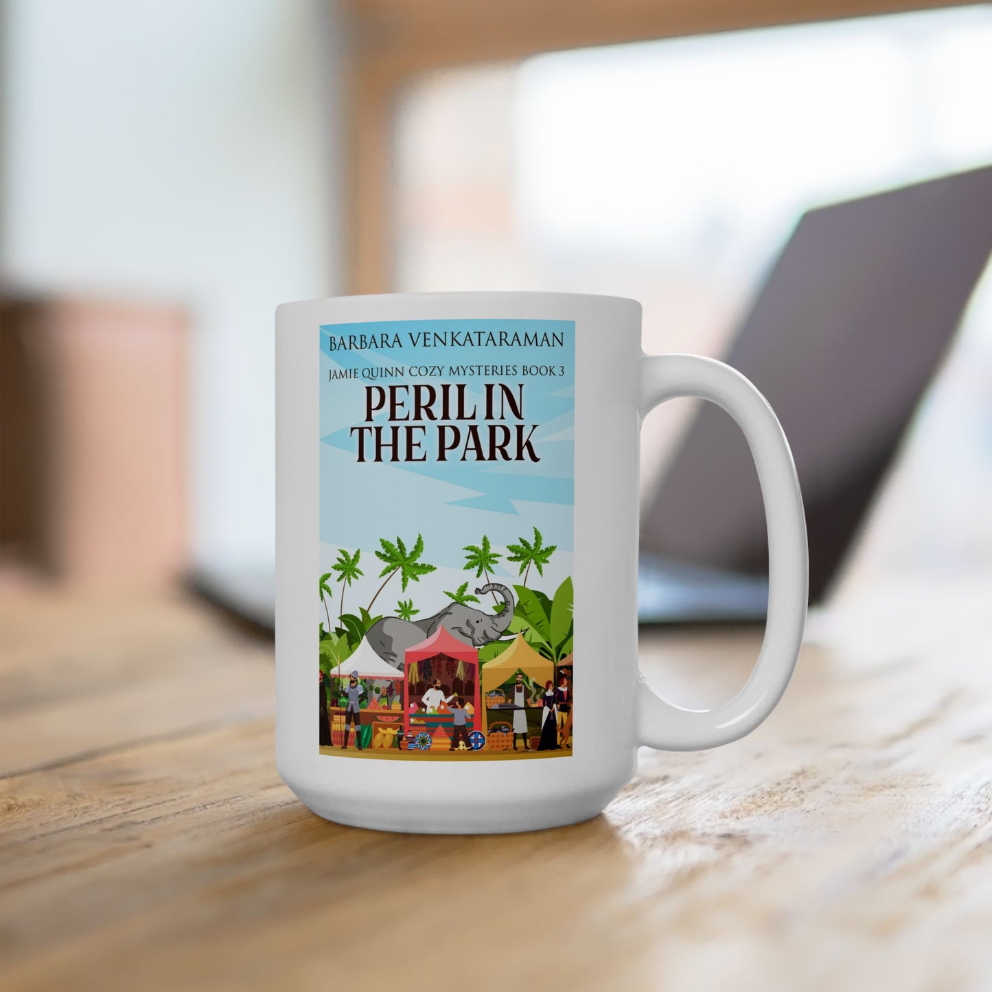 Peril In The Park - White Coffee Mug