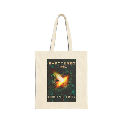 Shattered Time - Cotton Canvas Tote Bag