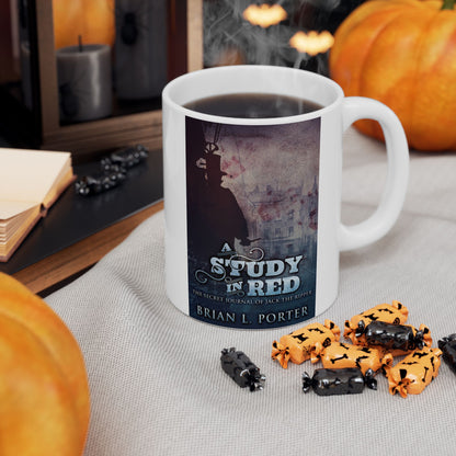 A Study In Red - White Coffee Mug