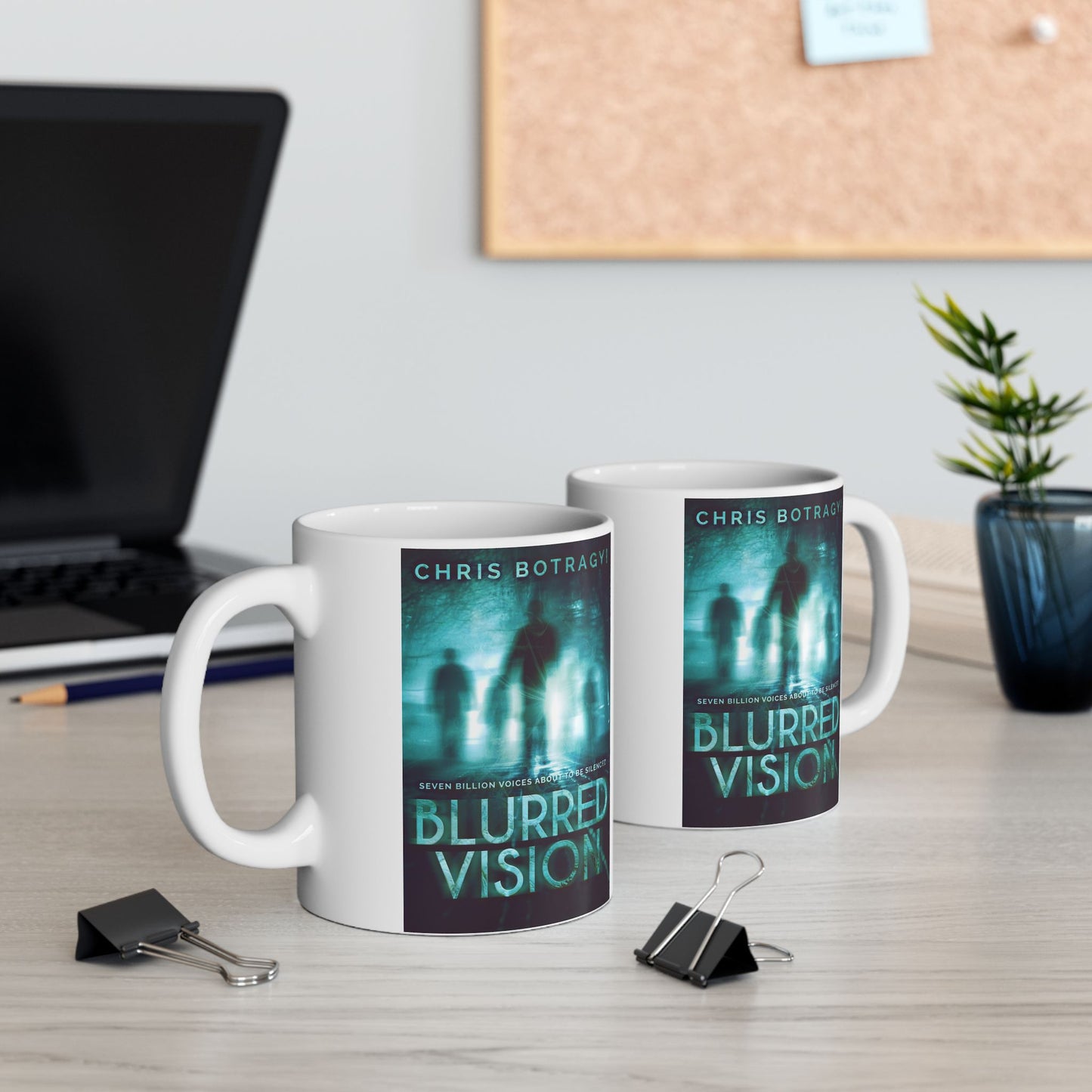Blurred Vision - White Coffee Mug