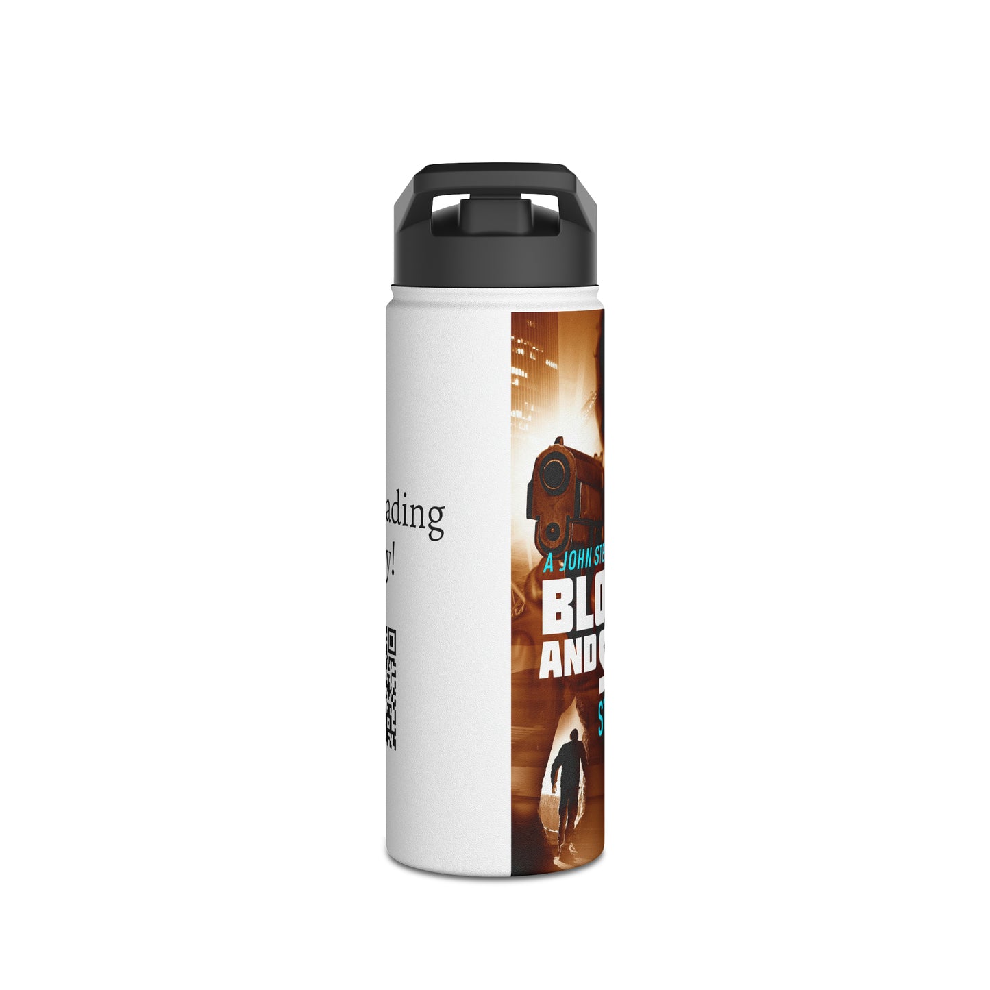 Blood And Steel - Stainless Steel Water Bottle