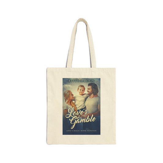 Love's Gamble - Cotton Canvas Tote Bag