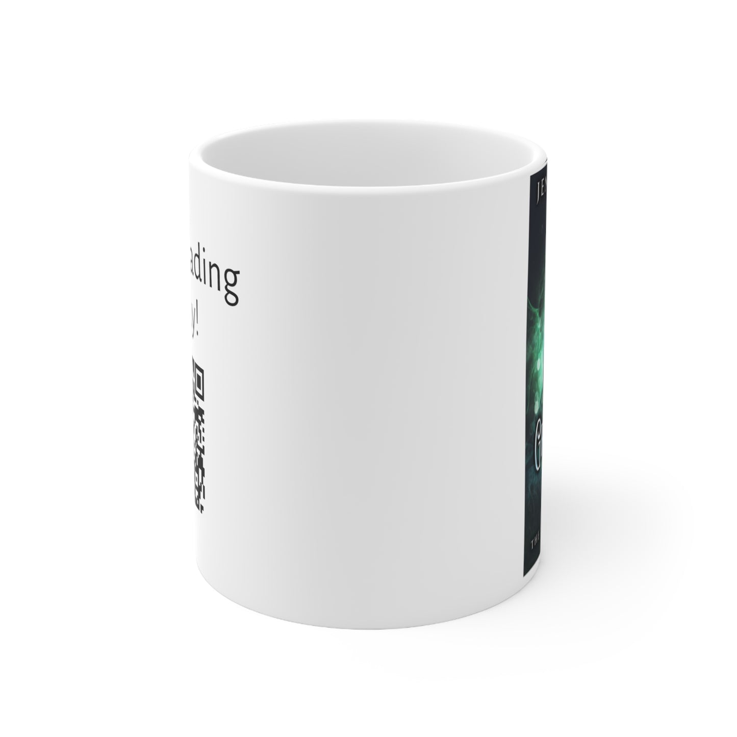 The Green-Eyed Man - Ceramic Coffee Cup