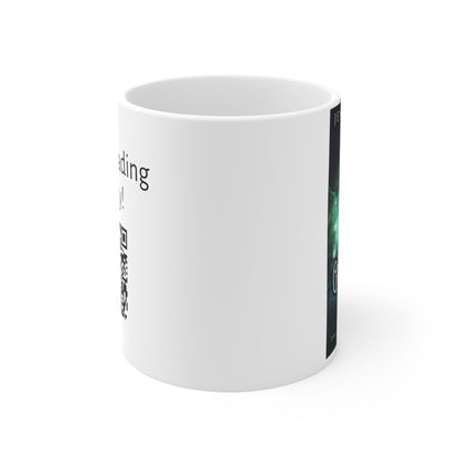 The Green-Eyed Man - Ceramic Coffee Cup