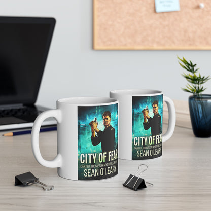 City Of Fear - White Coffee Mug