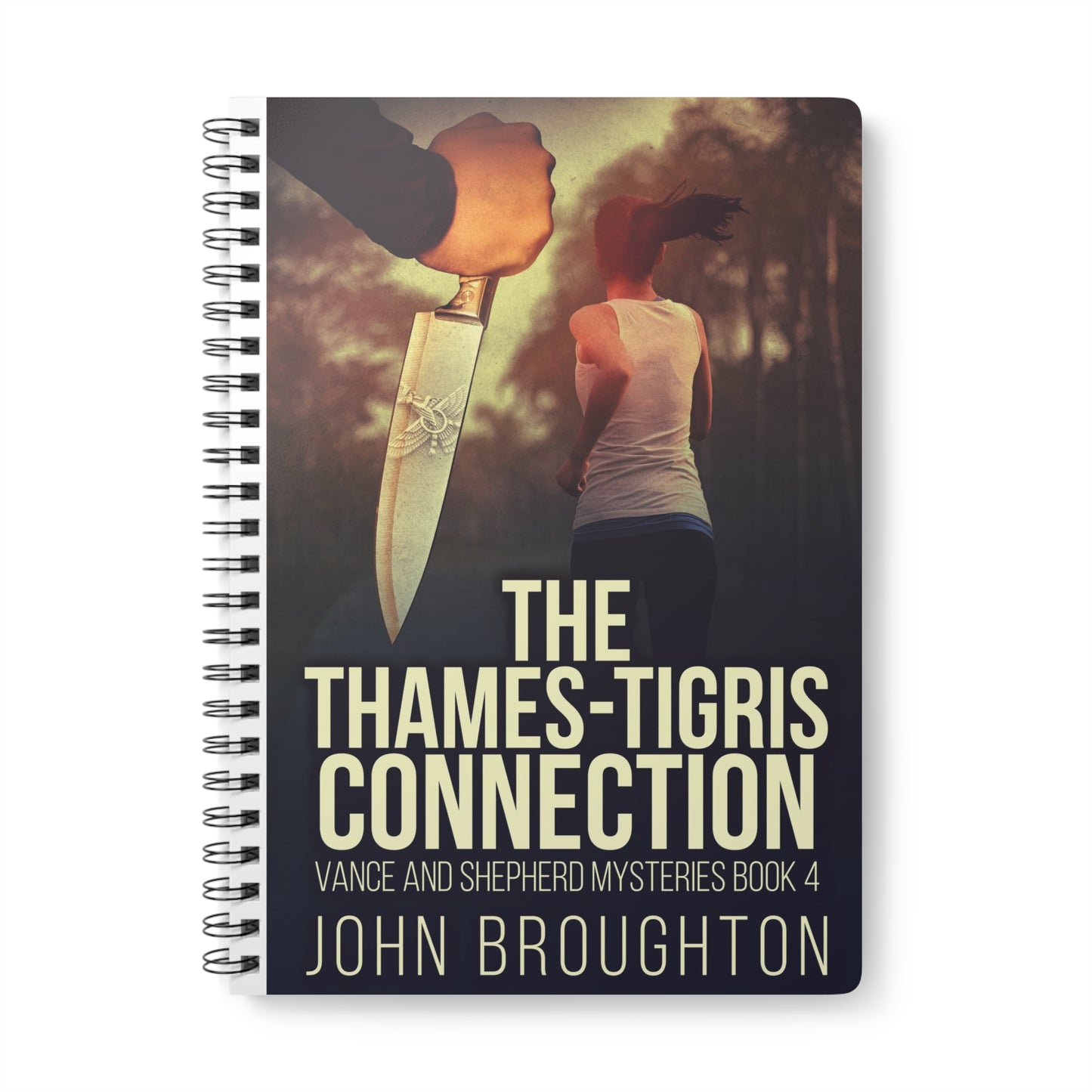 The Thames-Tigris Connection - A5 Wirebound Notebook