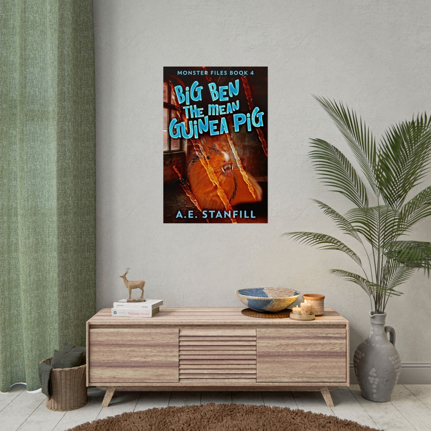 Big Ben The Mean Guinea Pig - Poster