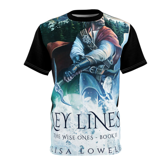 Ley Lines - Unisex All-Over Print Cut & Sew T-Shirt