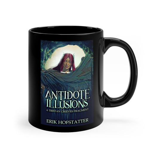 Antidote Illusions - Black Coffee Mug