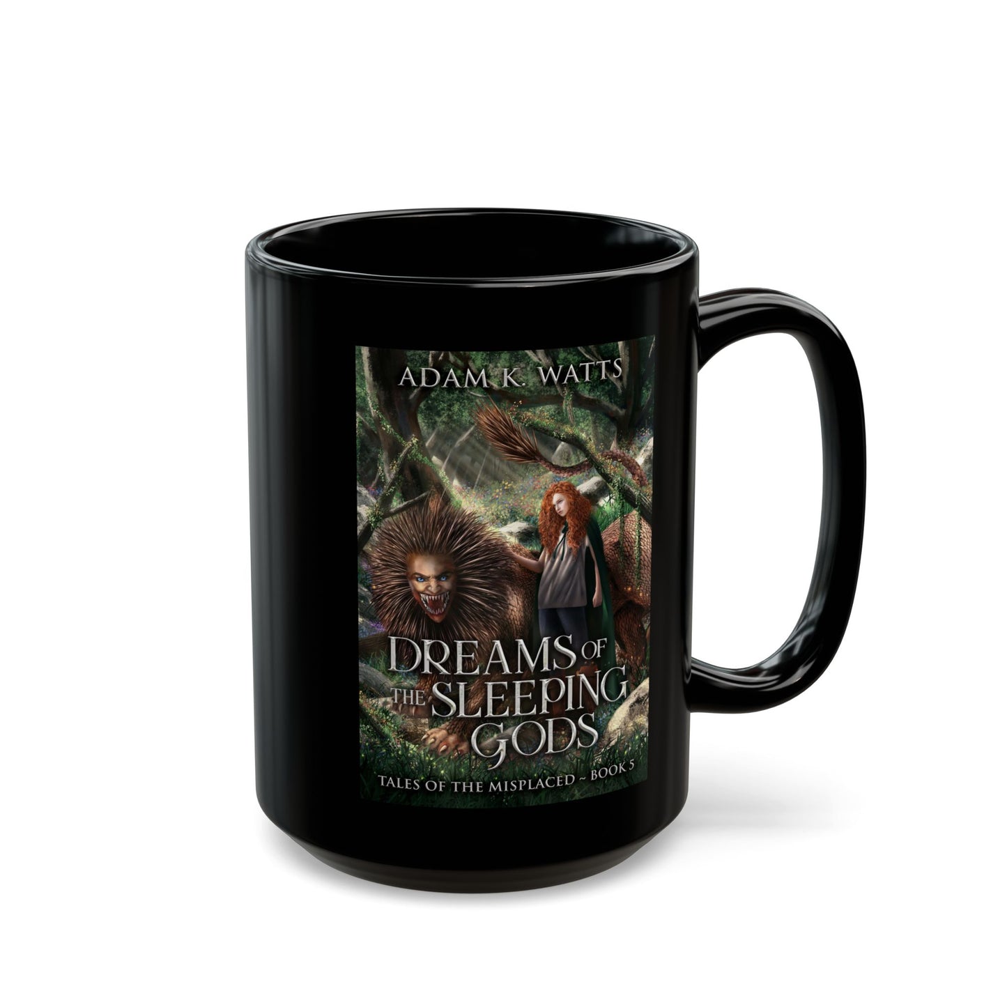 Dreams of the Sleeping Gods - Black Coffee Mug