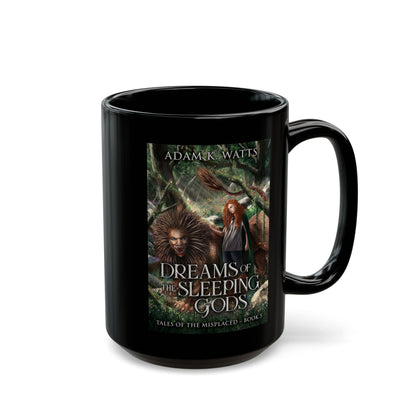 Dreams of the Sleeping Gods - Black Coffee Mug
