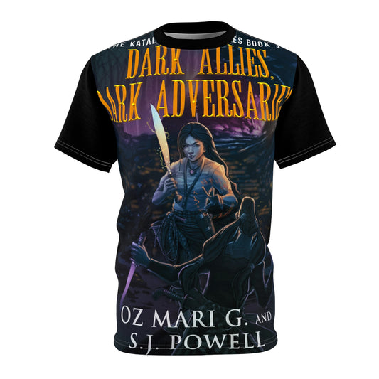 Dark Allies, Dark Adversaries - Unisex All-Over Print Cut & Sew T-Shirt