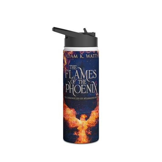 The Flames Of The Phoenix - Stainless Steel Water Bottle