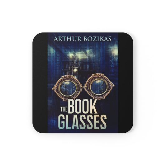 The Book Glasses - Corkwood Coaster Set