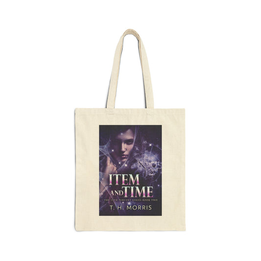 Item and Time - Cotton Canvas Tote Bag