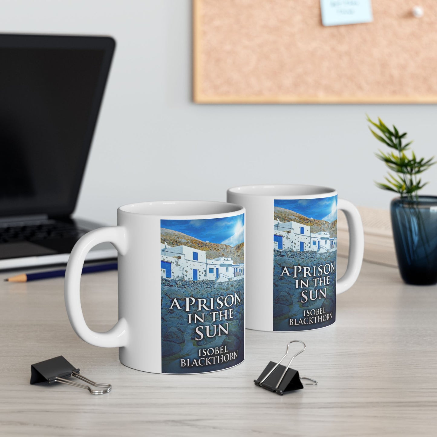 A Prison In The Sun - White Coffee Mug