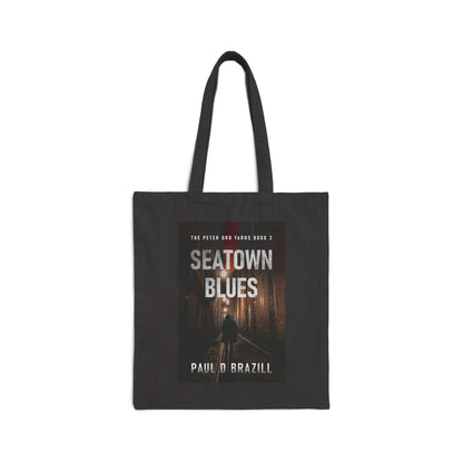 Seatown Blues - Cotton Canvas Tote Bag