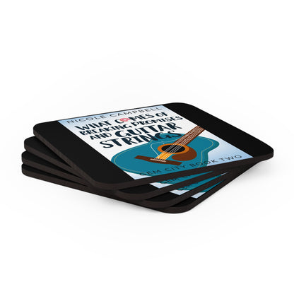 What Comes of Breaking Promises and Guitar Strings - Corkwood Coaster Set