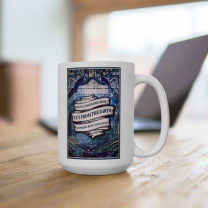 Cut From The Earth - White Coffee Mug