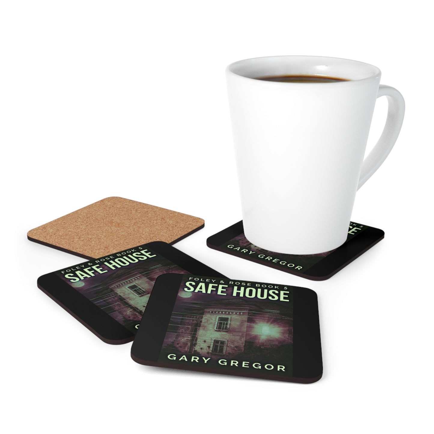 Safe House - Corkwood Coaster Set
