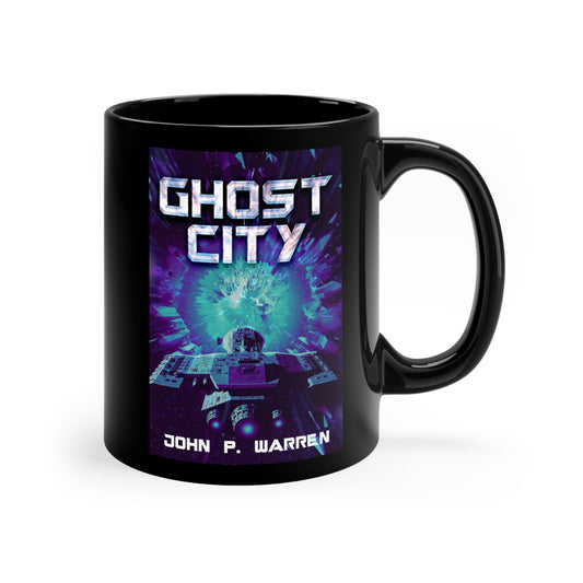 Ghost City - Black Coffee Mug