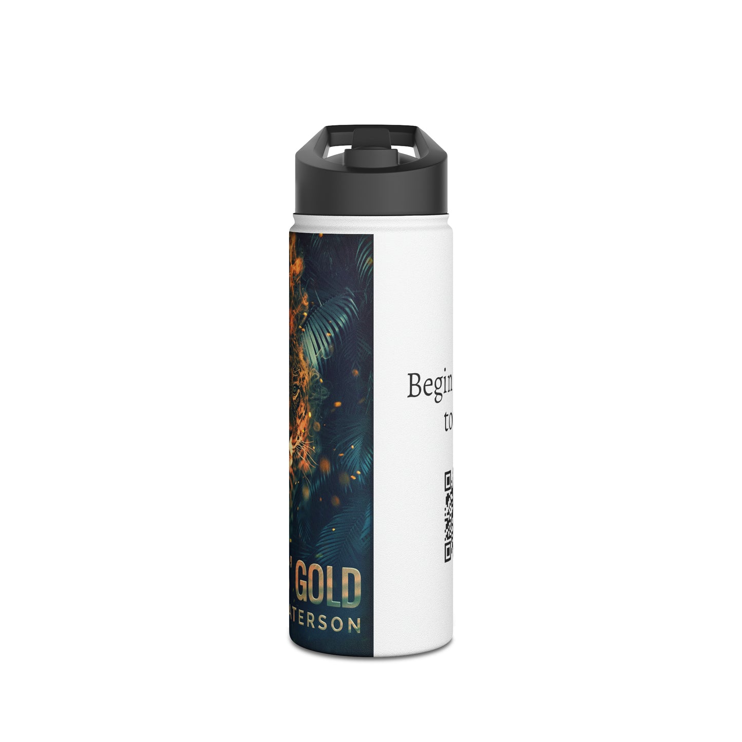 Spirits' Gold - Stainless Steel Water Bottle