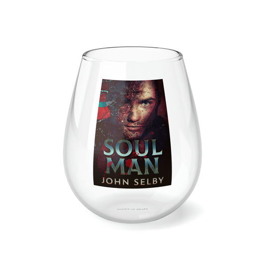 Soul Man - Stemless Wine Glass, 11.75oz