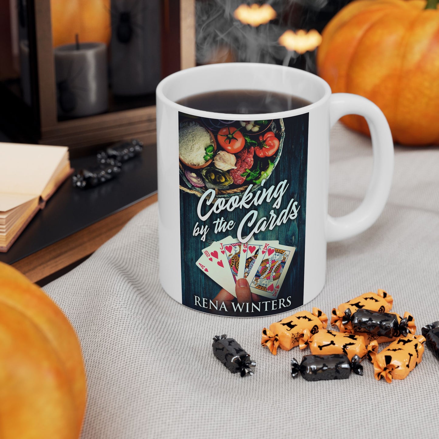 Cooking By The Cards - White Coffee Mug
