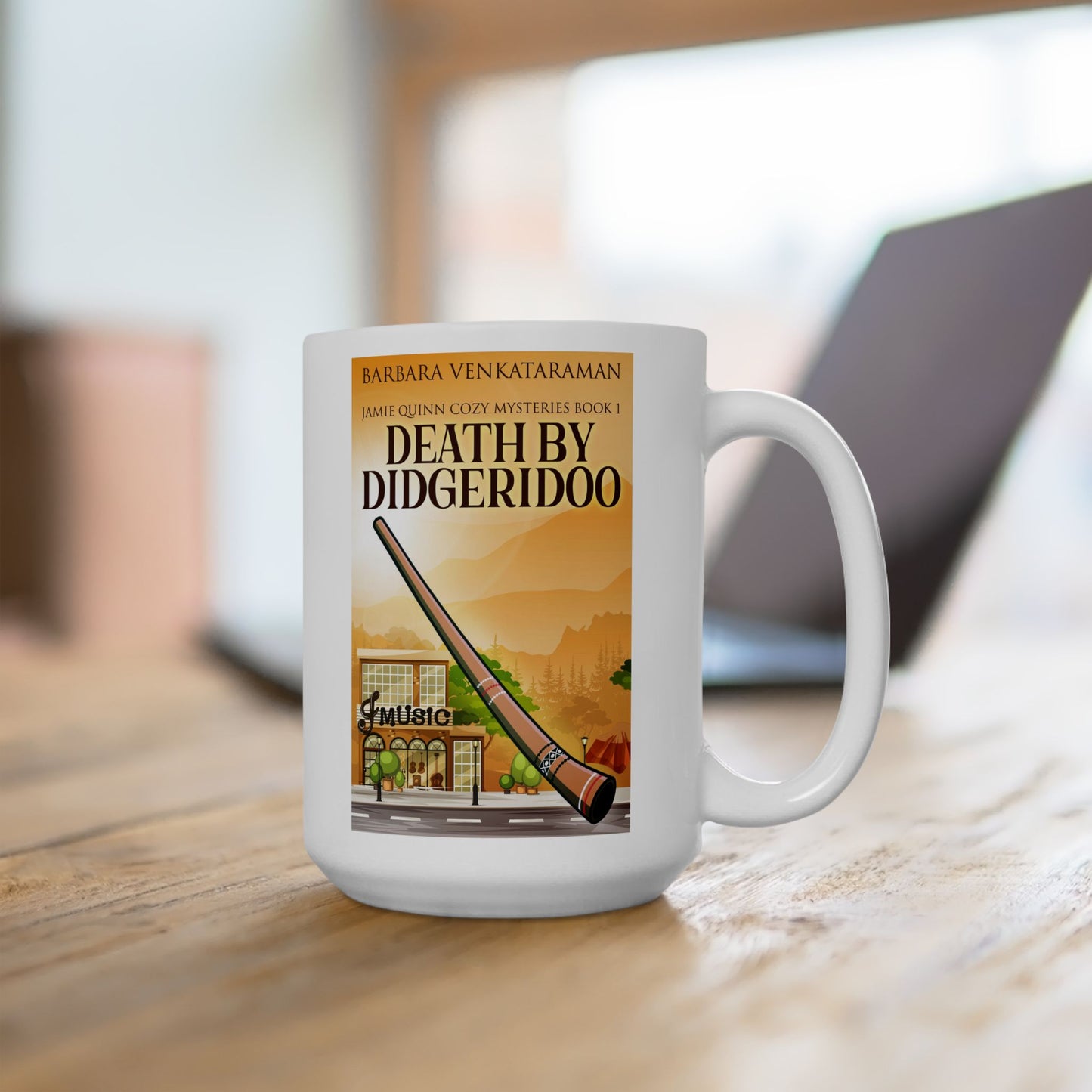 Death By Didgeridoo - White Coffee Mug