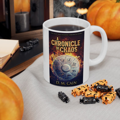 A Chronicle Of Chaos - White Coffee Mug