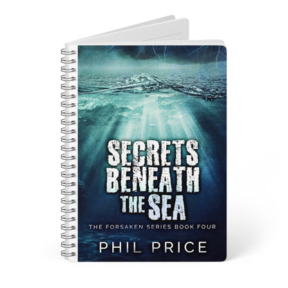 Secrets Beneath The Sea - A5 Wirebound Notebook