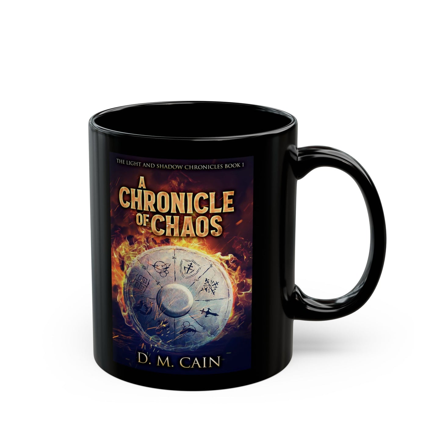 A Chronicle Of Chaos - Black Coffee Mug