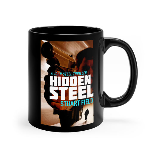 Hidden Steel - Black Coffee Mug