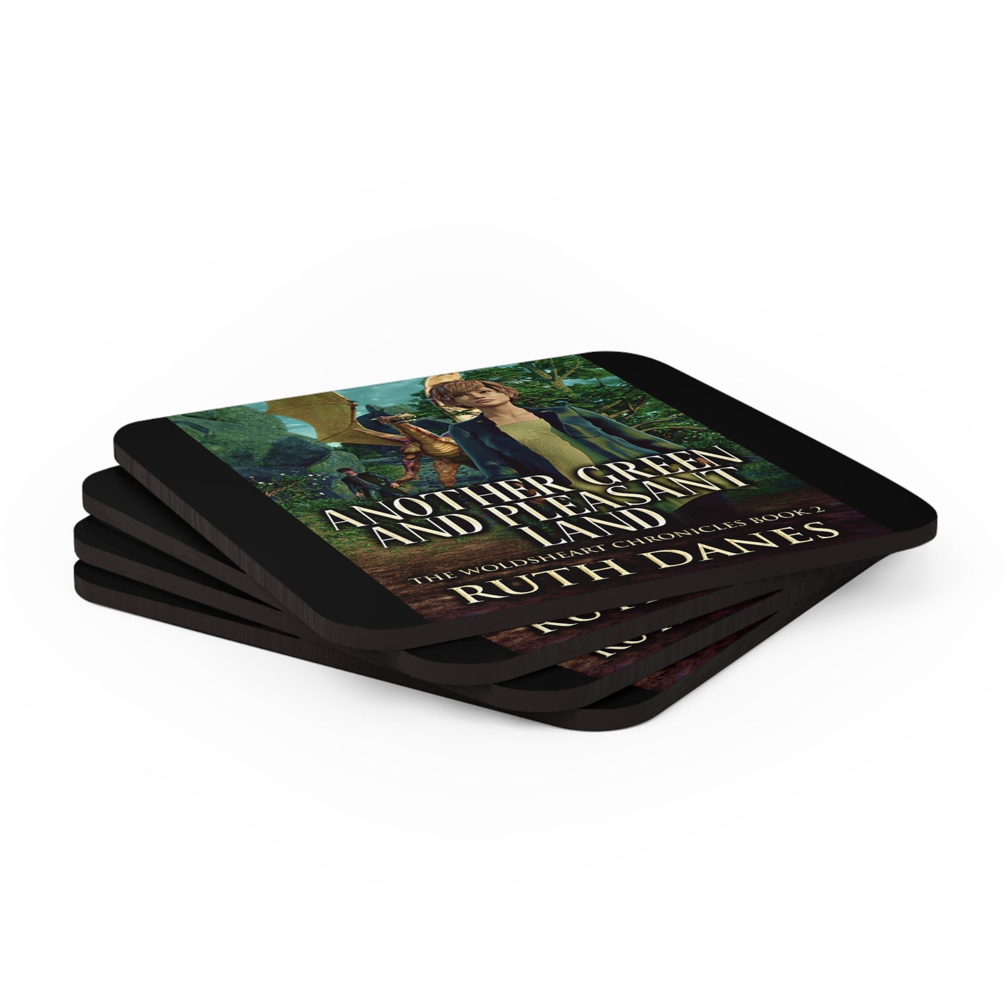 Another Green and Pleasant Land - Corkwood Coaster Set