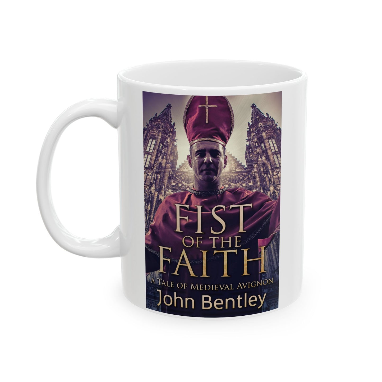 Fist Of The Faith - White Coffee Mug