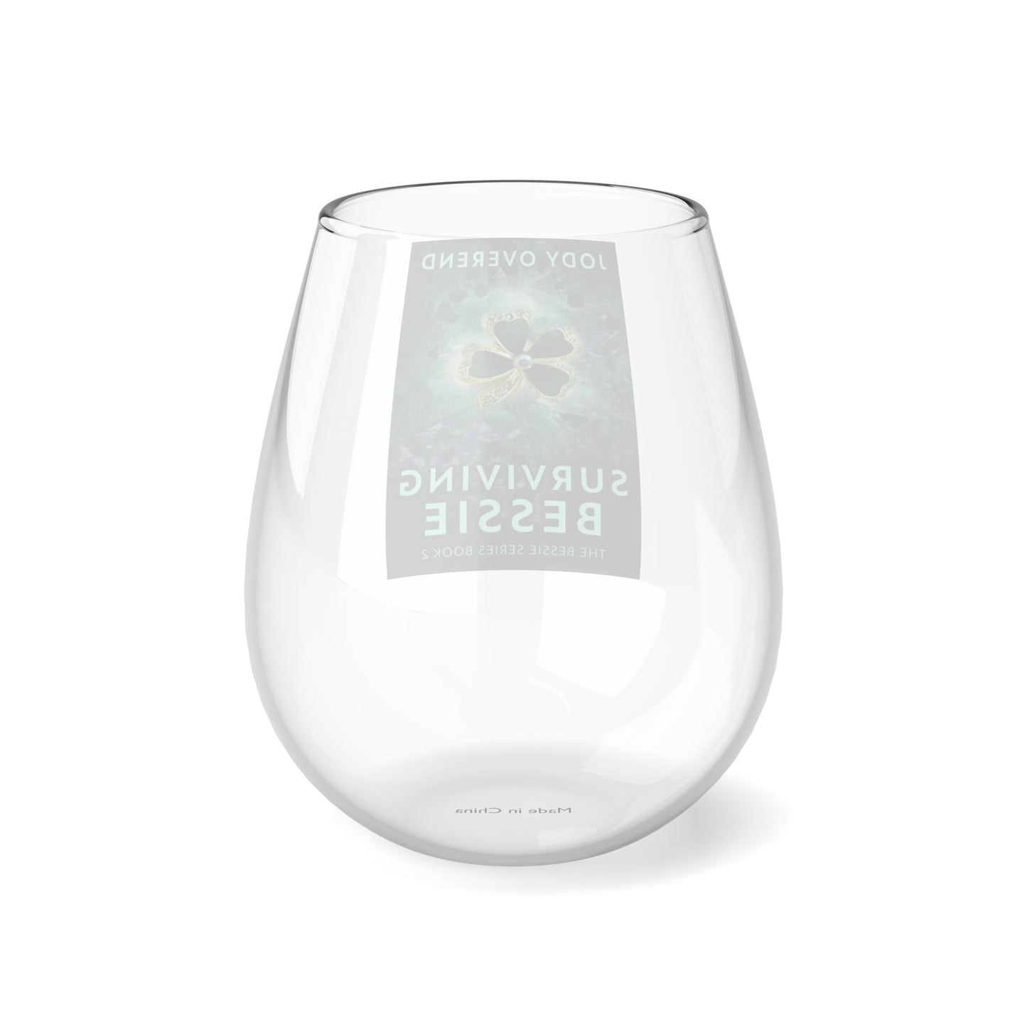 Surviving Bessie - Stemless Wine Glass, 11.75oz