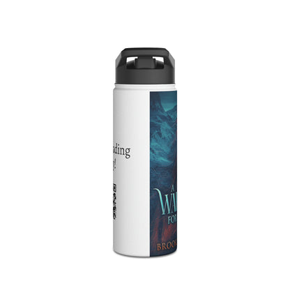 A Warrior For Her - Stainless Steel Water Bottle