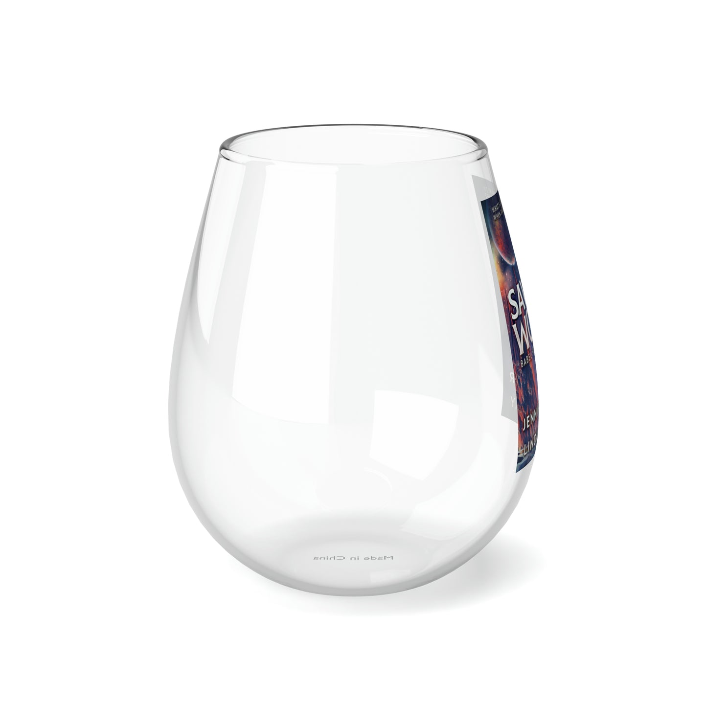 Savage World - Stemless Wine Glass, 11.75oz