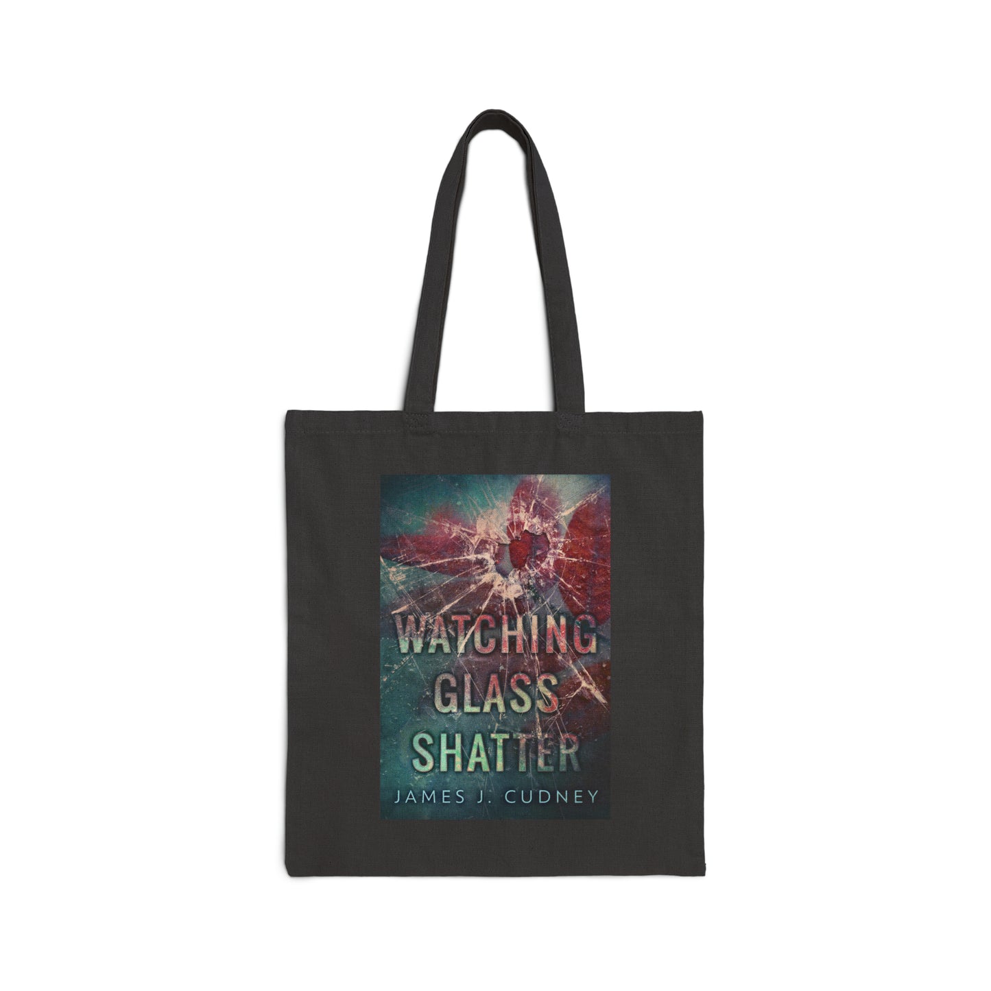 Watching Glass Shatter - Cotton Canvas Tote Bag