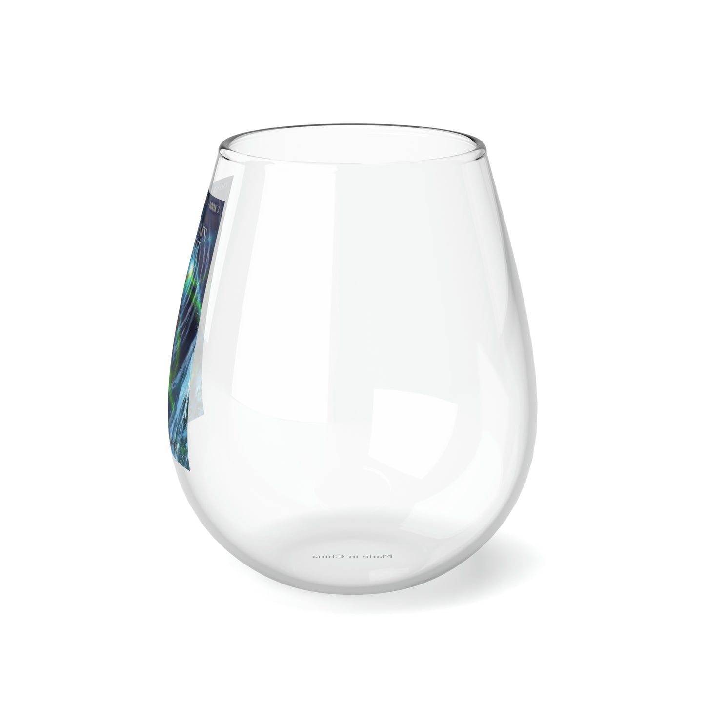 The Maelstrom's Heart - Stemless Wine Glass, 11.75oz