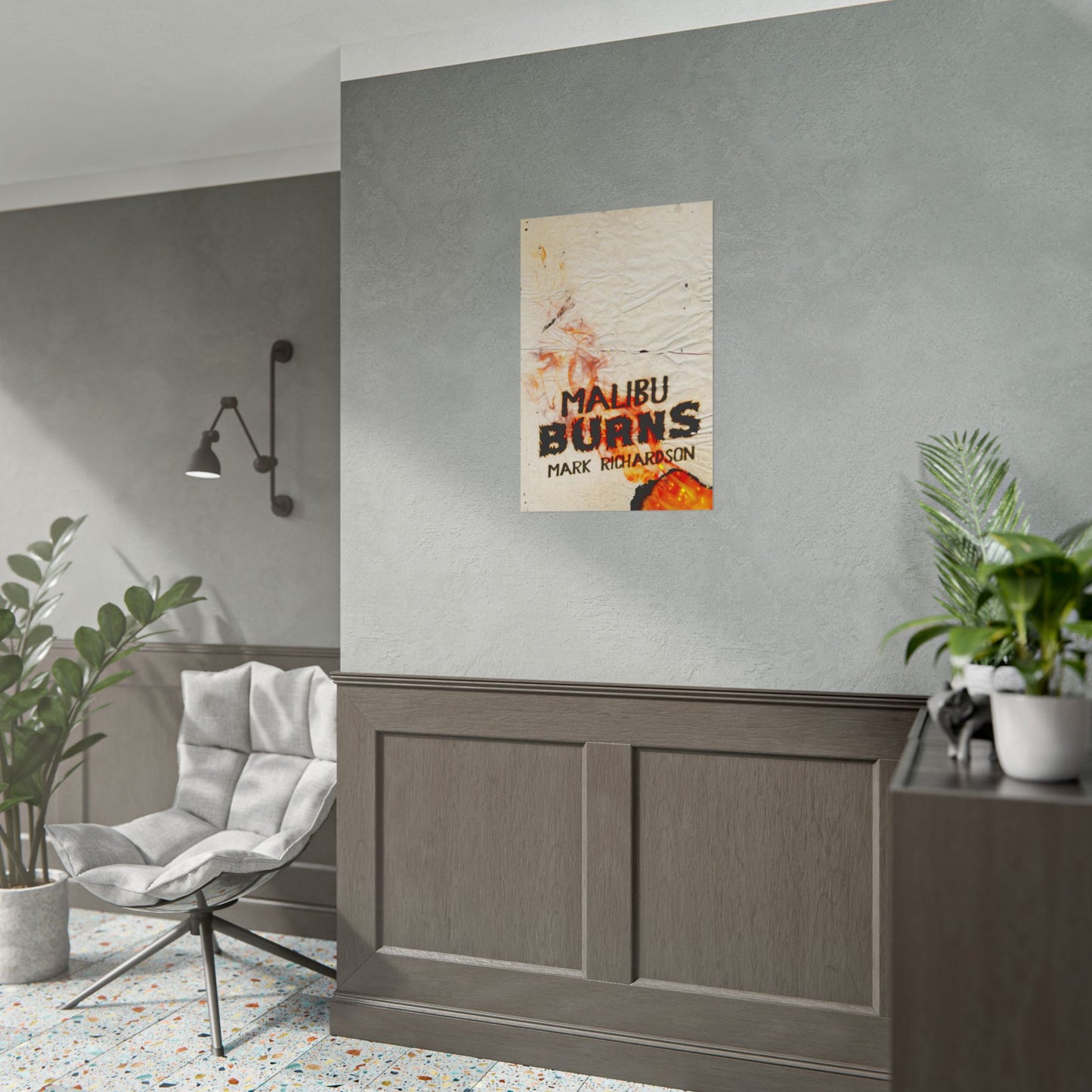 Malibu Burns - Poster