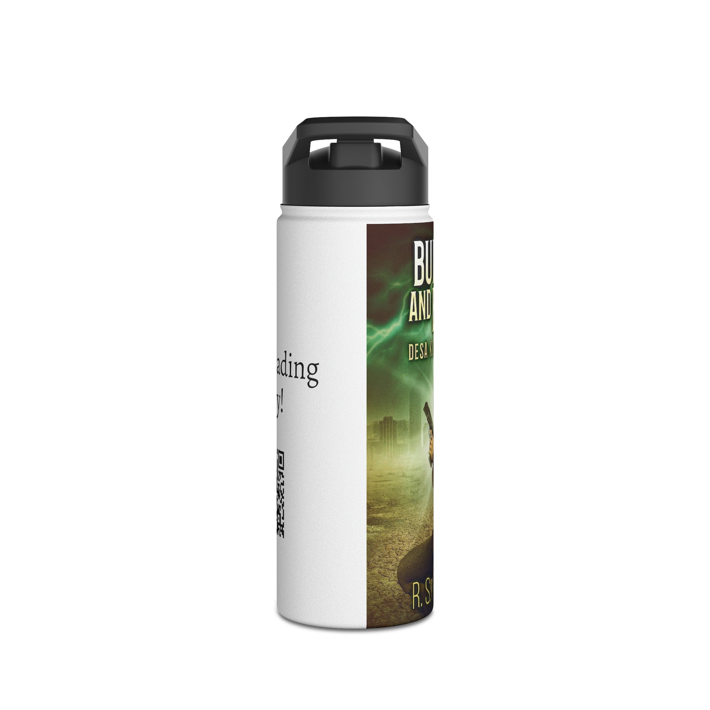 Bullets And Bones - Stainless Steel Water Bottle