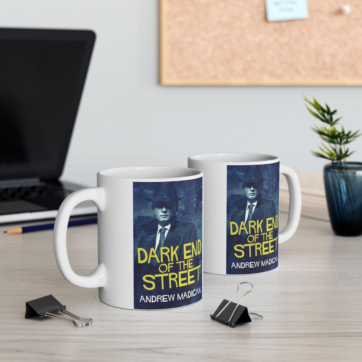Dark End Of The Street - White Coffee Mug