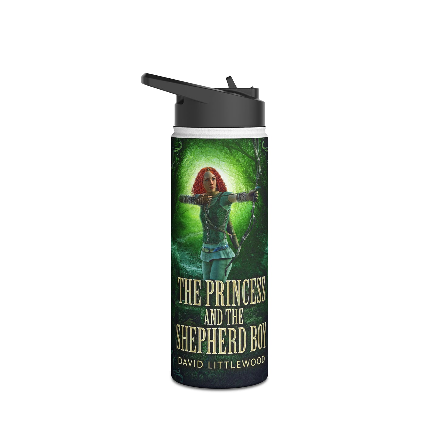 The Princess And The Shepherd Boy - Stainless Steel Water Bottle