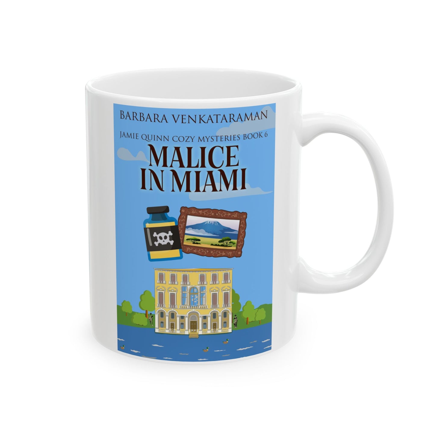 Malice In Miami - White Coffee Mug