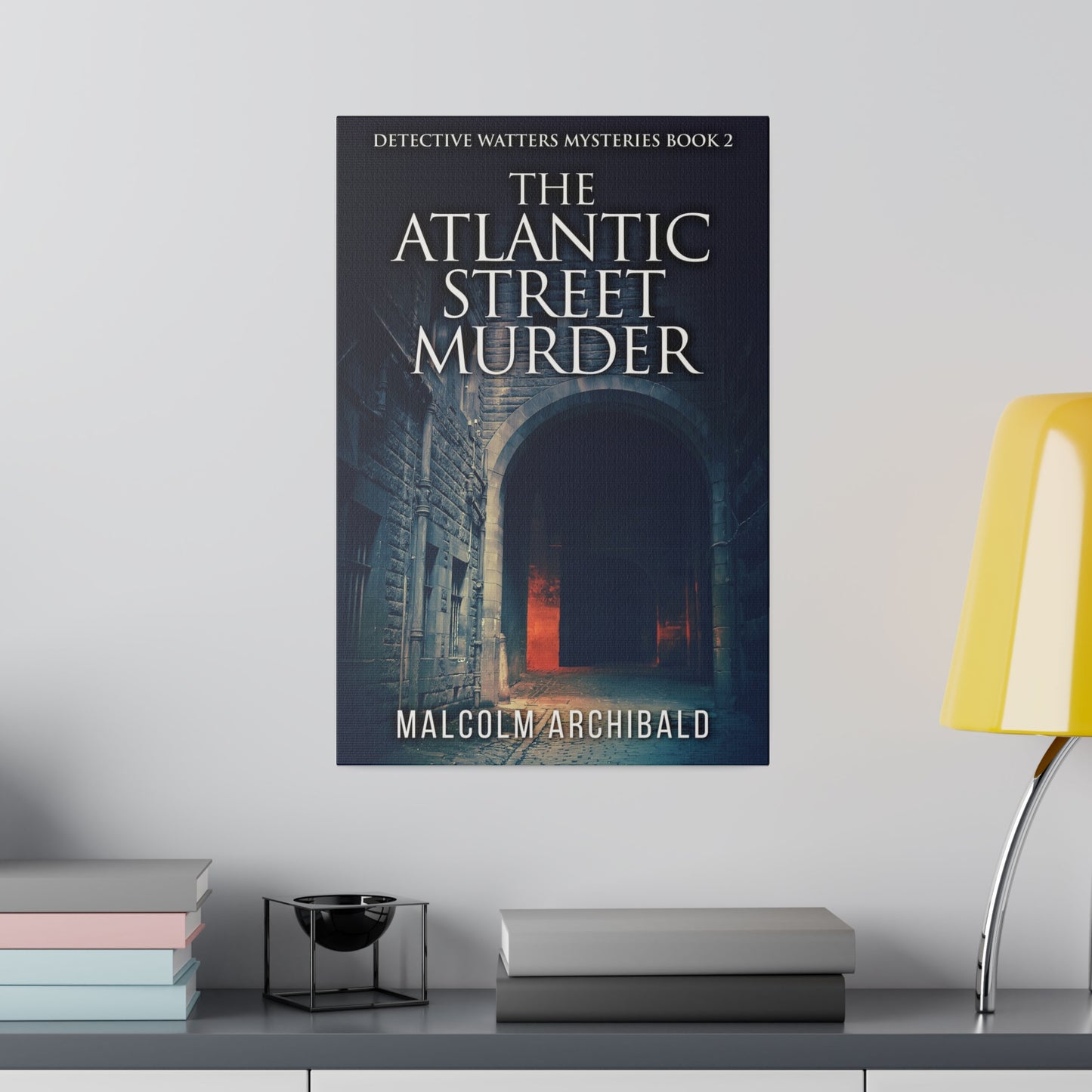 The Atlantic Street Murder - Canvas