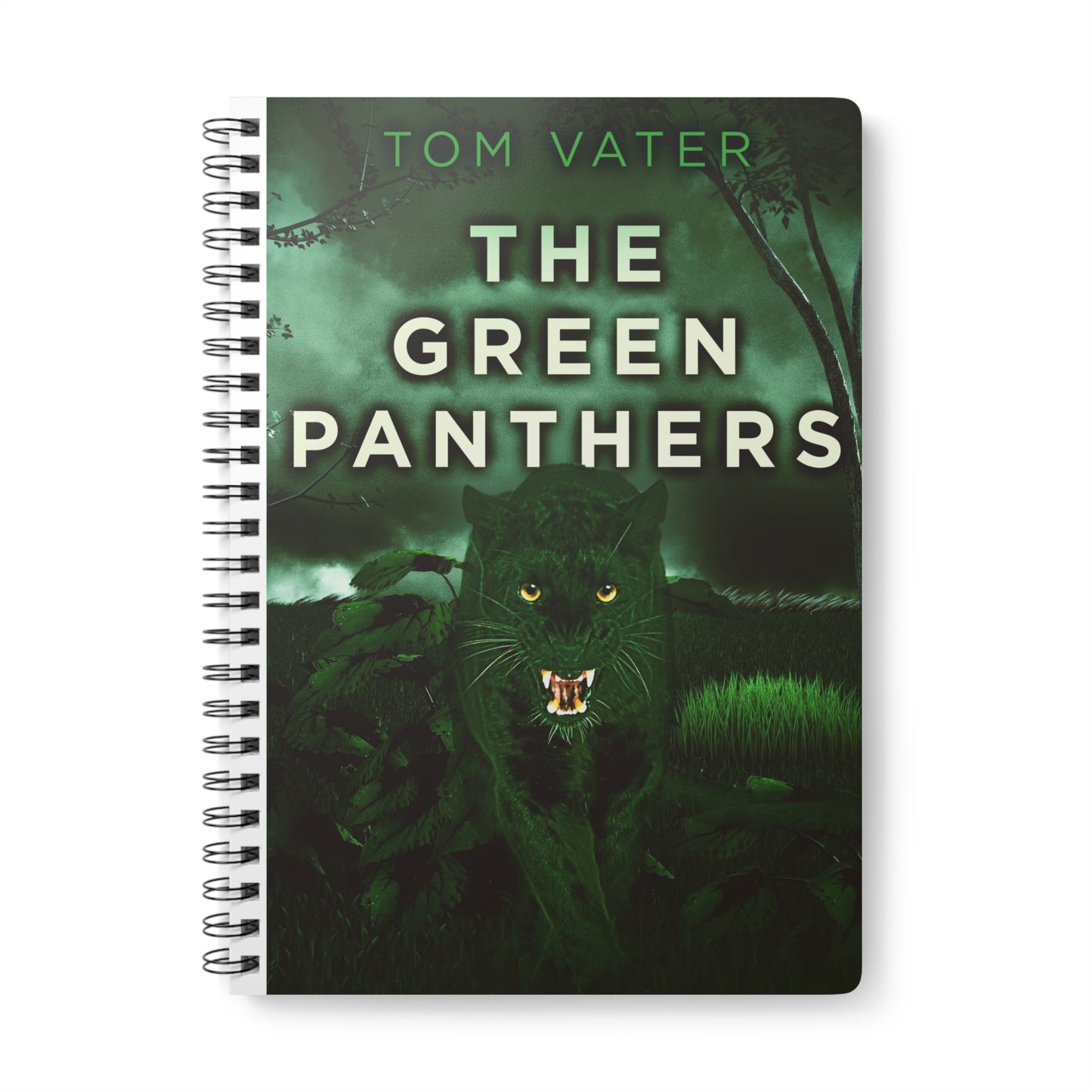 The Green Panthers - A5 Wirebound Notebook