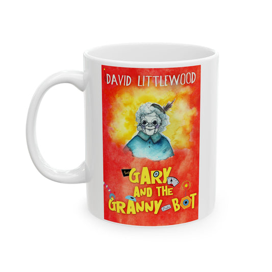 Gary And The Granny-Bot - White Coffee Mug