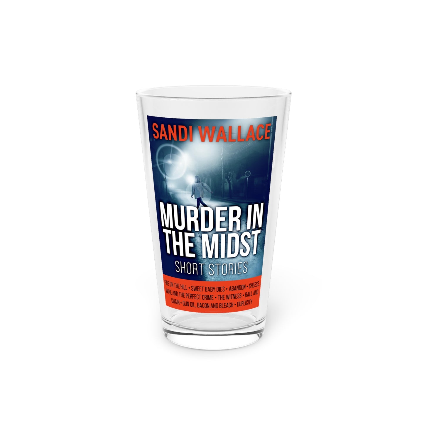 Murder In The Midst - Pint Glass