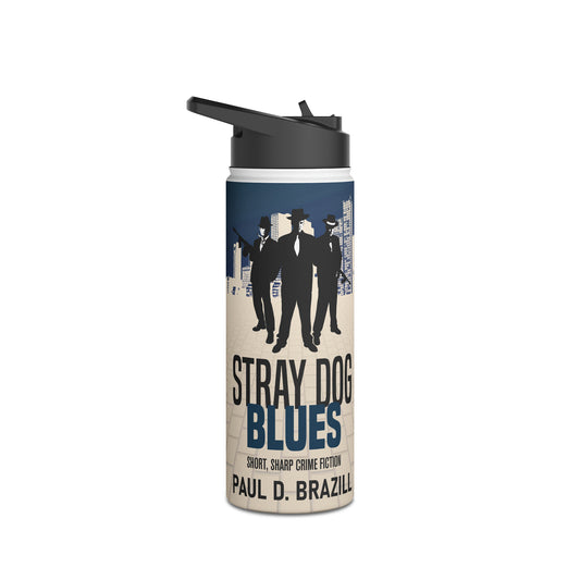 Stray Dog Blues - Stainless Steel Water Bottle